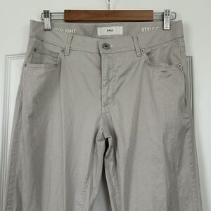 Brax Cadiz Ultralight Pants Mens Sz 31x34 Gray Straight Lightweight Stretch